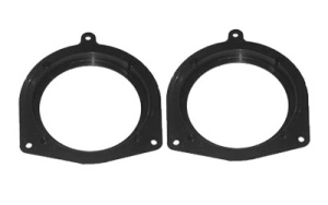 Autós hangszóró adapter gyűrűk Cikkszám: 20.468 Toyota Avensis 2 2003-2009 Első Hátsó 130mm