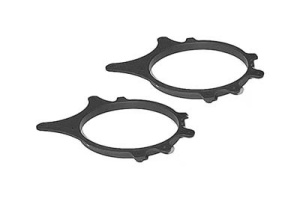 Autós hangszóró adapter gyűrűk Cikkszám: 20.479 BMW 3-as széria E30 1984-1991 Hátsó 130mm