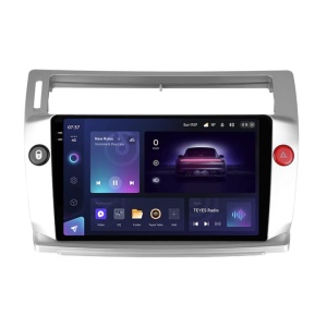 Autós navigáció Teyes CC3 2K Citroen C4 2004-2014 6+128GB 9.5" QLED Octa-core 2Ghz, Android 4G Bluetooth 5.1 DSP