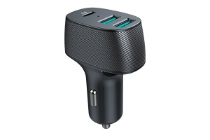 AUTÓS TÖLTŐ 2X USB QC3.0 ÉS 1X USB TYPE-C 42W-TAL - Img 7