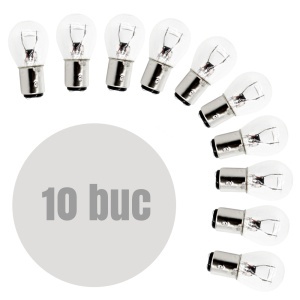 Bec auto P21/5W- BAY15d 12V 21/5W - set de 10 - Img 1