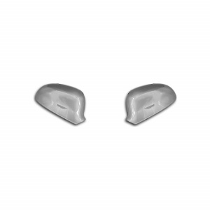 Capace cromate de oglinda compatibil VW Passat B5.5 2004-2005, cu semnalizare in oglinda, inox - Img 2