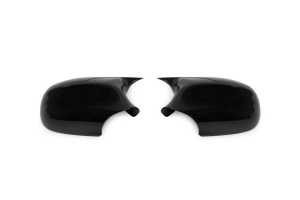 Capace oglinda compatibile cu BMW seria 3 E90 E91 FL 2008-2011 Negru lucios Batman Style