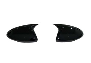 Capace oglinda compatibile cu Opel Astra K 2015-2021 / Insgnia B 2017-> Negru lucios Batman Style