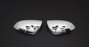 Capace oglinda cromate, QASHQAI 2007-2013, inox - Img 1