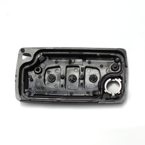 Citroen / Peugeot 406 - Carcasa tip cheie briceag cu 3 butoane, lama NE78-SH3 cu suport baterie si buton portbagaj - Img 4