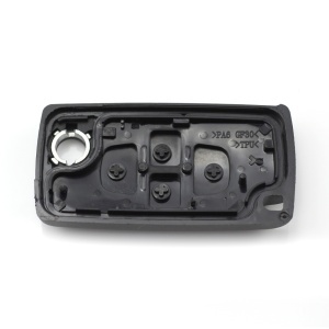 Citroen / Peugeot - Carcasa tip cheie briceag cu 4 butoane si suport baterie, lama tip HU83-SH4 - Img 3