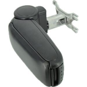 Cotiera auto dedicata AUDI A4 B7 2004-2008 Imitatie de piele Negru - Img 2