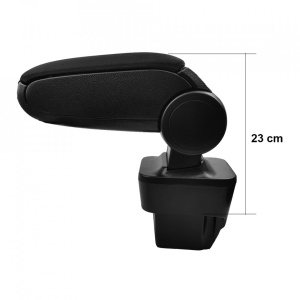 Cotiera auto Opel Astra H 2004-2010, negru, material textil - Img 4