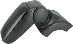 Cotiera auto VW JETTA 2005-2010, negru, imitatie de piele - Img 2