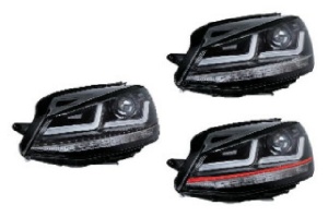 db-os LED-es fényszórókészlet VW GOLF VII-hez (2012-2016) FEKETE LEDriving XENON / HALOGÉN POZÍCIÓS LEDHL104-BK OSRAM - Img 7