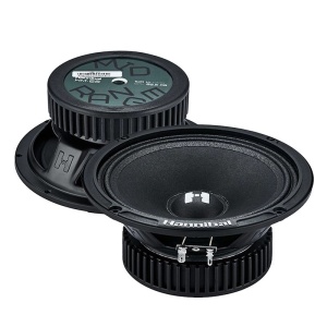 Deaf Bonce Hannibal HM-6S autós hangszóró komponens szett, 165mm, 100W RMS, 4Ω, 2 db-os hangszóró szett - Img 2