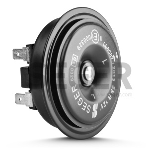 Elektromágneses kürt 12V 3.5A mély hangú - Img 4