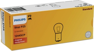 FÉK-/FÉKIZZÓ P25 12V KÉSZLET 10 DB-OS VISION PHILIPS