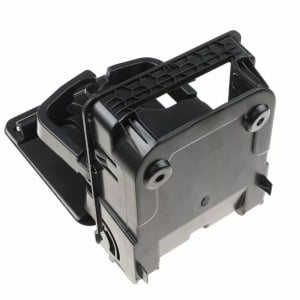 Fekete pohártartó a hátsó kartámaszba, kompatibilis a VW Golf V 2004-2009, Golf VI 2008-2012, Jetta 2005-2010 modellekkel. - Img 6
