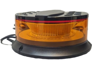 Girofar LED, montaj cu magnet sau prindere fixa, 16W, 12-24 V, E-Mark - Img 4