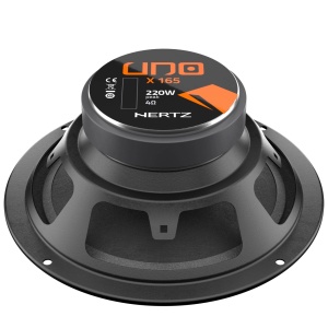 Hertz Uno X 165 autós hangszóró szett koaxiális 2-utas, 165 mm, 55 W RMS, 4Ω, 2 hangszórós szett - Img 4