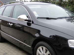 Króm tükörborítások VW PASSAT B6 2005-2010, rozsdamentes acél - Img 4