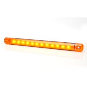 LAMPA GABARIT LED 720 W97.5, 12V-24V, POZITIE PORTOCALIU WAS - Img 2