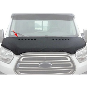 Motorháztető borítás, kompatibilis a FORD TRANSIT 2013-2022 modellekkel, fekete színű