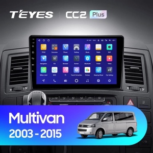 Navigatie Auto Teyes CC3 Volkswagen Transporter T5 2003-2015 4+32 9" IPS Octa-core 1.8Ghz Android 4G Bluetooth DSP - Img 2