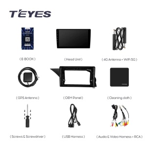 Navigatie Auto Teyes CC3L Mercedes-Benz GLK X204 2012-2015 4+32GB 9" IPS Octa-core 1.6Ghz, Android 4G Bluetooth 5.1 DSP - Img 7