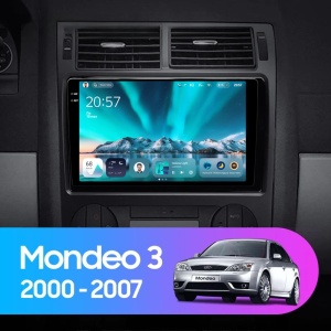 Navigatie Auto Teyes CC4 Ford Mondeo 2 2001-2007 6+64GB 9.5" QLED Octa-core 2.7Ghz, Android 4G Bluetooth 5.1 DSP - Varianta B