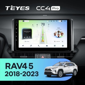 Navigatie Auto Teyes CC4L DTS Toyota RAV4 XA50 2019-2023 6+64GB 10.2" QLED Qualcomm 2Ghz, Android 4G Bluetooth 5.1 DSP