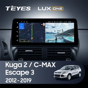 Navigatie Auto Teyes Lux One Ford Kuga 2013-2019 6+128GB 12.3" IPS Octa-core 2Ghz, Android 4G Bluetooth 5.1 DSP