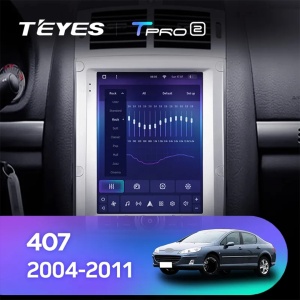 Navigatie Auto Teyes Tip Tesla TPRO 2 Peugeot 407 2004-2011 3+32GB 9.7" QLED Octa-core 1.8Ghz, Android 4G Bluetooth 5.1 DSP - Img 4