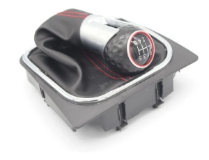Nuca schimbator viteze si manson compatibil VW Golf 5 V, 6 VI 2004-2012, 6 viteze, GTI Design - Img 4