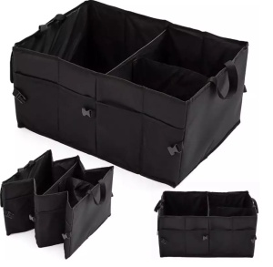 Organizator pliabil multifunctional pentru portbagaj de masina, dimensiuni 25x52 cm