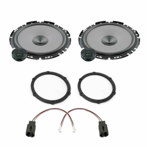 Pachet difuzoare auto Hertz Uno dedicat usi fata Citroen C3 2002-2008, RMS 70W - Img 1