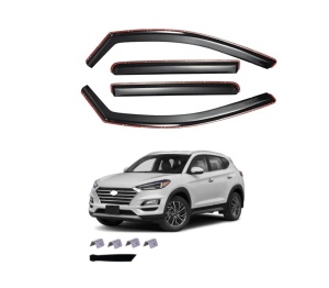 Paravanturi auto compatibile cu Hyundai Tucson 3 III 2015-2020, fata-spate - Img 4