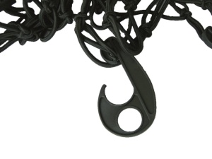 Plasa elastica pentru fixare bagaje, 70x55 cm, Negru - Img 3