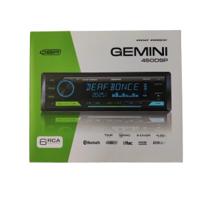Player Auto 1 DIN cu DSP 4 Canale Deaf Bonce Gemini 450DSP, 4x50W RMS, Bluetooth - Img 4