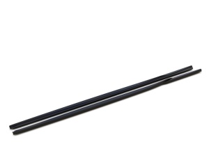 Prelungire praguri laterale compatibile cu BMW seria 5 G30 2017->, cu aripioare, culoare negru lucios