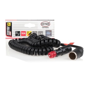 PREMIUM PRO 12/24 V 10 A SPIRAL HOSSZABBÍTÓ KÁBEL ÖNGYÚJTÓHOZ