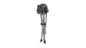 Scaun pliabil pentru camping, aer liber, pescuit, Easy Camp Folding Furniture Elm Stool - Img 2