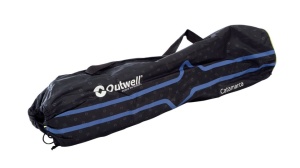 Scaun pliabil pentru camping, plaja, pescuit sau gradina, culoare negru, Outwell Folding Furniture Catamarca - Img 5