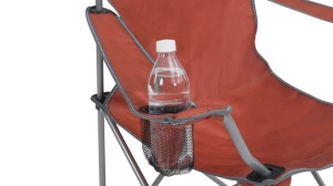 Scaun pliabil pentru camping, plaja, pescuit sau gradina, culoare rosu, Easy Camp Folding Furniture Spruce Chair Clay Red - Img 2