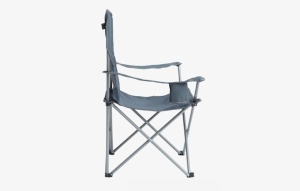 Scaun pliabil pentru camping, plaja, pescuit sau gradina, Easy Camp Spruce Chair Fjord Blue, culoare albastru, 110 kg - Img 2
