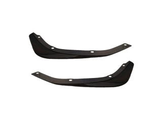 Set 2 Prelungiri Bara Fata universale, negru lucios