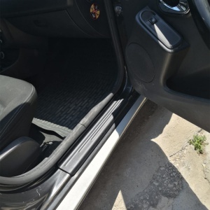 Set 4 protectii praguri din plastic compatibil cu DACIA DUSTER 2010-2017 - Img 2