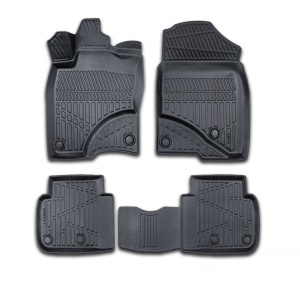 Set covorase auto cauciuc Honda Civic 2021-> forma tavita 3D