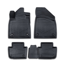 Set covorase auto cauciuc MG MG4 2022->, forma tavita 3D