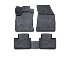 Set covorase auto cauciuc Renault Megane 4 IV 2016-2021, forma tavita 3D