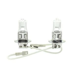 Set de 2 becuri Halogen H3, 55W +50% Intensitate - LONG LIFE - Img 2