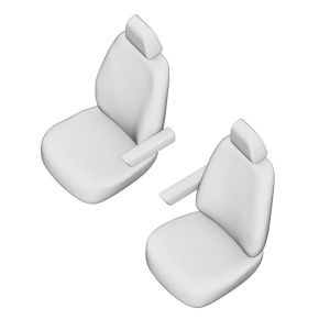 SET HUSE SCAUN UMBRELLA PENTRU VW CADDY (1+1) 2020- - Img 6