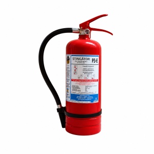 Stingator cu pulbere, portabil, 3 kg, model P3-E, Focar 13A 55B, valabilitate 5 ani